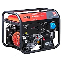 Бензиновый генератор FUBAG BS 8000 A ES в супертихом зимнем кожухе 1400SS RAL 7024