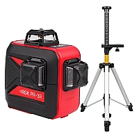 Лазерный уровень RGK PR-3R + штанга-упор RGK CG-2