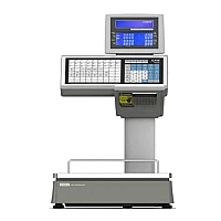 Весы торговые с печатью этикеток CAS CL5000D-6D