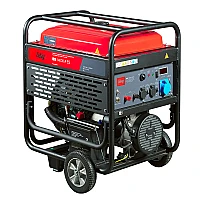 Бензиновый генератор FUBAG BS 14000 A ES в тихом зимнем кожухе 1600 RAL 8019