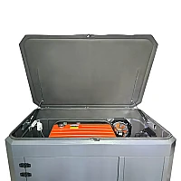 Бензиновый генератор A-iPower A17000EAX в тихом зимнем кожухе 1600 RAL 7024