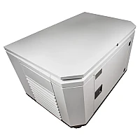 Бензиновый генератор FUBAG BS 6600 A ES в тихом зимнем кожухе 1200 RAL 7035