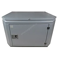 Бензиновый генератор A-iPower A8500TEA в тихом зимнем кожухе 1200 RAL 7024 + блок автозапуска A-iPower 230В/400В 100А 8 ПИН